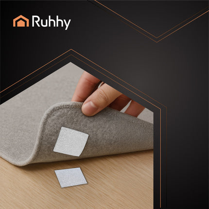 Ruhhy Zelfklevende Klittenband - 5 m x 5 cm - Wit - Sterke Lijmlaag