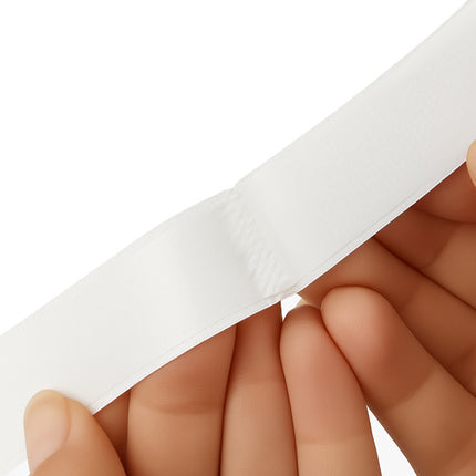 Ruhhy Zelfklevende Klittenband - 5 m x 5 cm - Wit - Sterke Lijmlaag