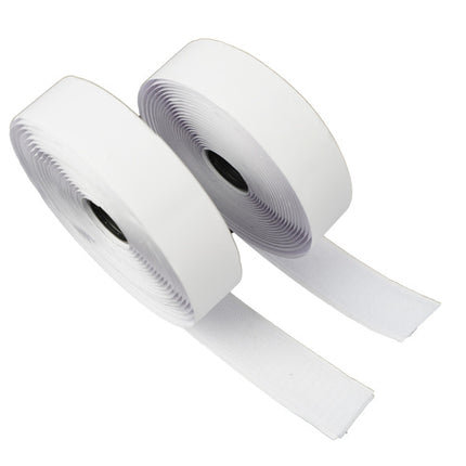 Ruhhy Zelfklevend Klittenband - 5m x 2,5cm - Wit - Universeel