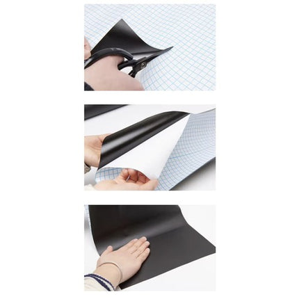 Malatec Zelfklevend Schoolbordfolie - 200 x 45 cm - XXL Krijtbord