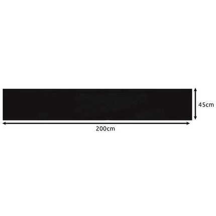 Malatec Zelfklevend Schoolbordfolie - 200 x 45 cm - XXL Krijtbord