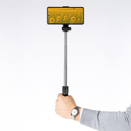 Izoxis Selfie Stick met Tripod - Bluetooth Afstandsbediening - 92 cm - Zwart