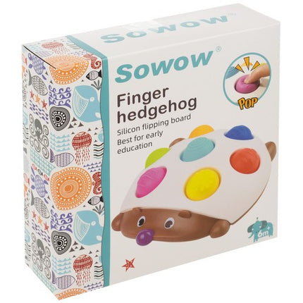 Kruzzel Sensorische Egel - Montessori Pop It Speelgoed