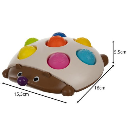 Kruzzel Sensorische Egel - Montessori Pop It Speelgoed