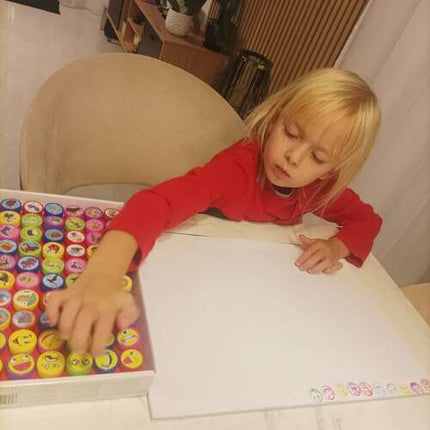 Stempelset voor Kinderen – 60 Stuks