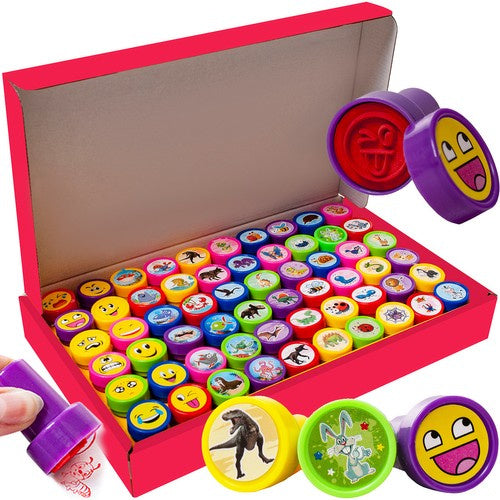 Stempelset voor Kinderen – 60 Stuks