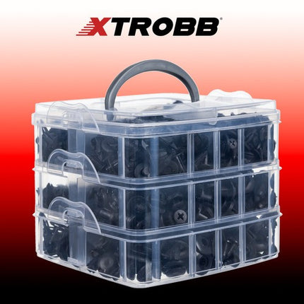 Xtrobb 620-delige Auto Clips Set - Inclusief Demontagegereedschap