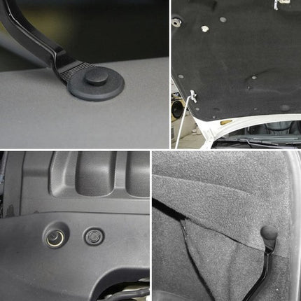 Xtrobb 620-delige Auto Clips Set - Inclusief Demontagegereedschap
