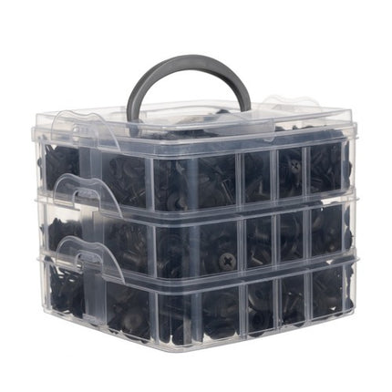 Xtrobb 620-delige Auto Clips Set - Inclusief Demontagegereedschap