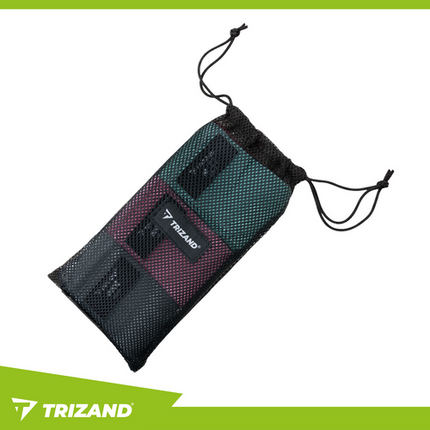 Trizand Weerstandsbanden Set - 3 Stuks - Stoffen Fitnessbanden