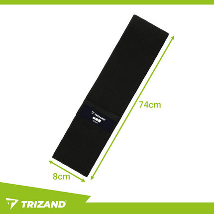 Trizand Weerstandsbanden Set - 3 Stuks - Stoffen Fitnessbanden