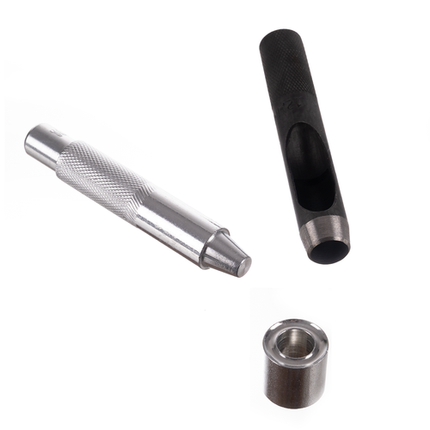 Gardlov Zeilogen Set - 100-delig - 12 mm - Inclusief Pons & Aambeeld