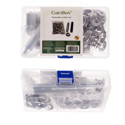 Gardlov Zeilogen Set - 100-delig - 12 mm - Inclusief Pons & Aambeeld