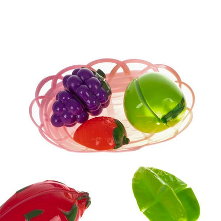 Kruzzel Snijbare Groente- en Fruitset - 23-Delig - In Mandje