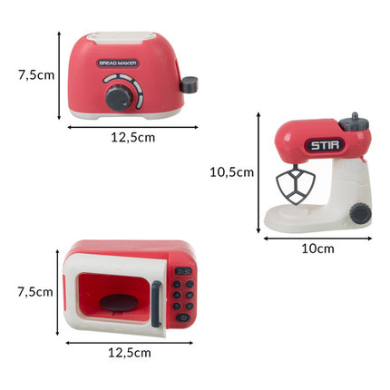 Iso Trade Keukenset voor Kinderen - 26 Delig - Apparaten & Accessoires