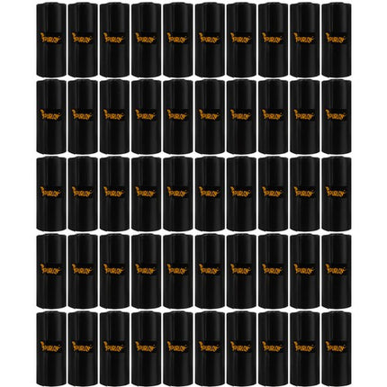 Purlov Poepzakjes Set - 1000 Stuks incl. Houder - Zwart