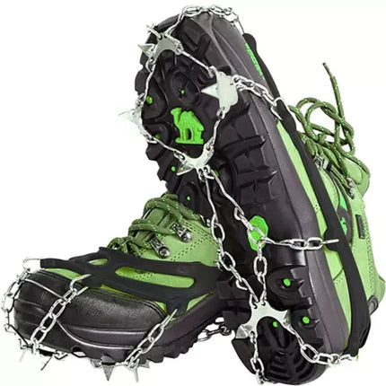 Trizand Anti-Slip Sneeuwkettingen - Maat XL (44-47) - 8 Punten - Zwart