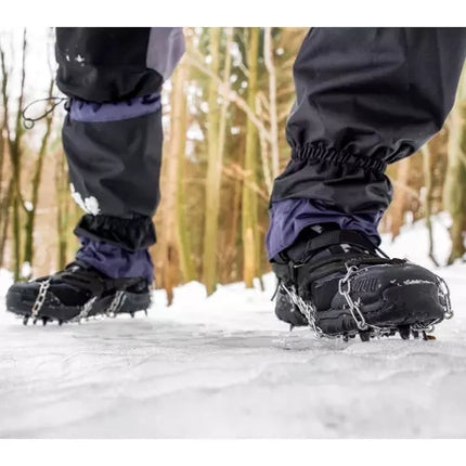 Trizand Anti-Slip Sneeuwkettingen voor Schoenen - Maat L (40-44) - 12 Punten