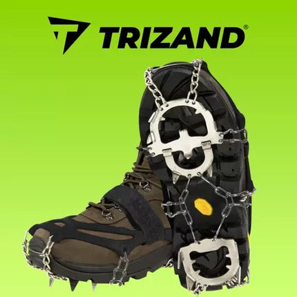 Trizand Anti-Slip Sneeuwkettingen voor Schoenen - Maat XL (44-47) - 12 Punten