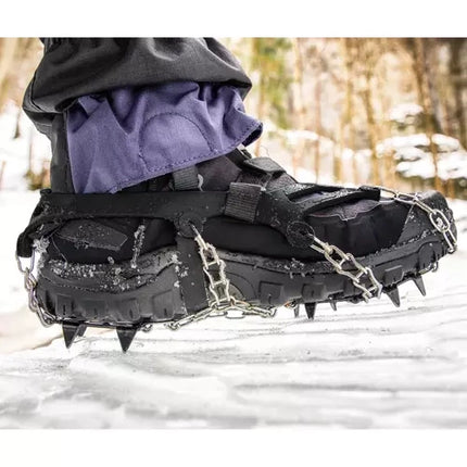 Trizand Anti-Slip Sneeuwkettingen voor Schoenen - Maat XL (44-47) - 12 Punten