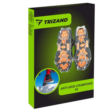 Trizand Anti-Slip Sneeuwkettingen voor Schoenen - Maat XL (44-47) - 12 Punten