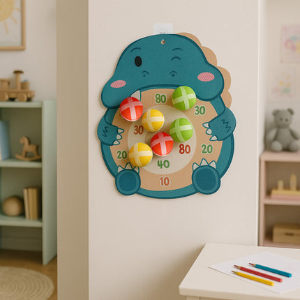 Iso Trade Dinosaur Schietspel - Arcade Target Set met Ballen