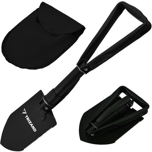Trizand Opvouwbare Schep / Saperka - 3-in-1 - Inclusief Etui