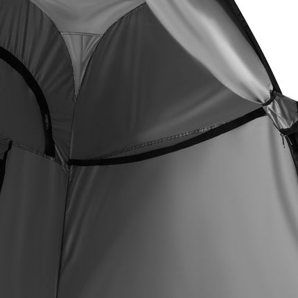 Iso Trade 23492 Pop-Up Douchetent – 190 x 110 x 110 cm – Zwart