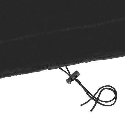 Gardlov Tuinstoelhoes voor Eénpersoons Hangstoel - 155 x 400 cm - Zwart