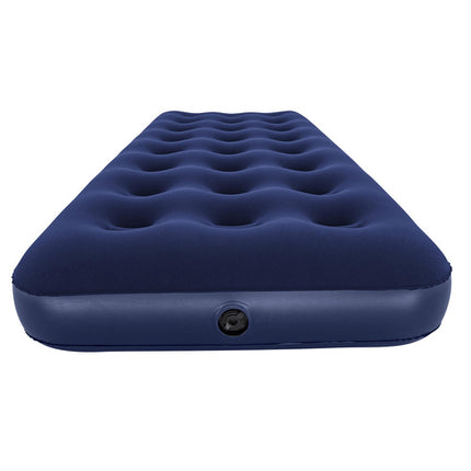 Bestway Eenpersoons Luchtbed - 185 x 76 x 22 cm - Velours Toplaag