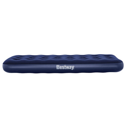 Bestway Eenpersoons Luchtbed - 185 x 76 x 22 cm - Velours Toplaag