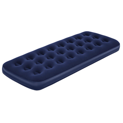 Bestway Eenpersoons Luchtbed - 185 x 76 x 22 cm - Velours Toplaag
