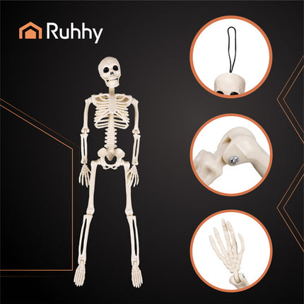 Ruhhy Halloween Skelet - 40 cm - Beweegbaar - Griezelige Decoratie