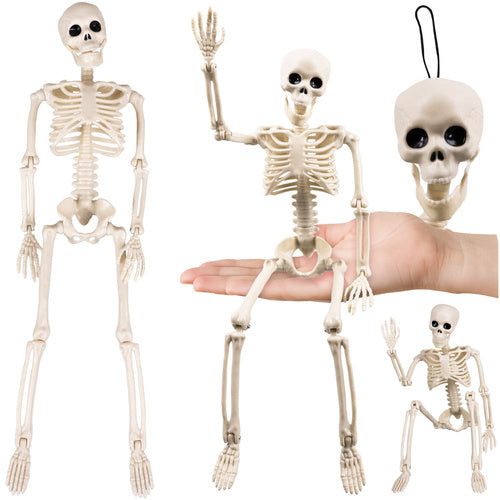 Ruhhy Halloween Skelet - 40 cm - Beweegbaar - Griezelige Decoratie