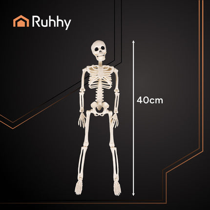 Ruhhy Halloween Skelet - 40 cm - Beweegbaar - Griezelige Decoratie