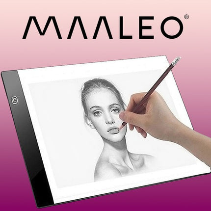 Maaleo Led Tekenbord - A4 - Ultradun - Met USB - Oogbescherming