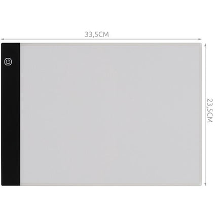 Maaleo Led Tekenbord - A4 - Ultradun - Met USB - Oogbescherming
