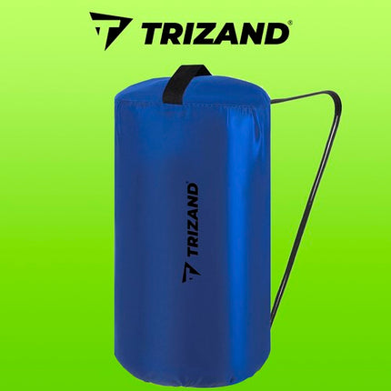 Trizand 2-in-1 Slaapzak - 200 x 75 cm - Blue-Black - Inclusief Opberghoes