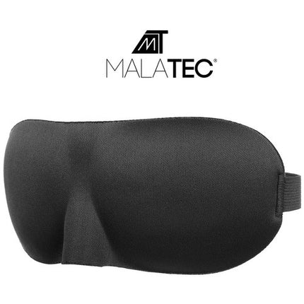 Malatec Slaapmasker met Oordopjes - 3D Ergonomisch - Inclusief Etui