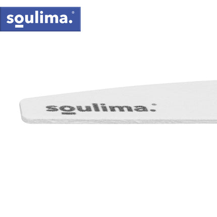 Soulima Slim Nagelvijl - Bootvorm - 100/180 Grit - 100 Stuks - Zebra