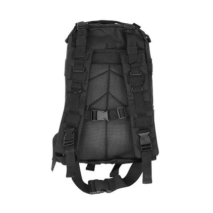 Trizand Militaire Survival Rugzak - 20 Liter - Zwart - 44 x 24 x 20 cm