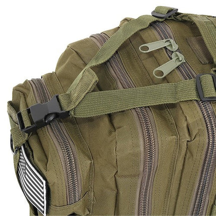 Trizand Militaire Survival Rugzak - 26 Liter - Groen - 44 x 28 x 16 cm