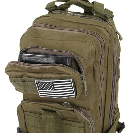 Trizand Militaire Survival Rugzak - 26 Liter - Groen - 44 x 28 x 16 cm