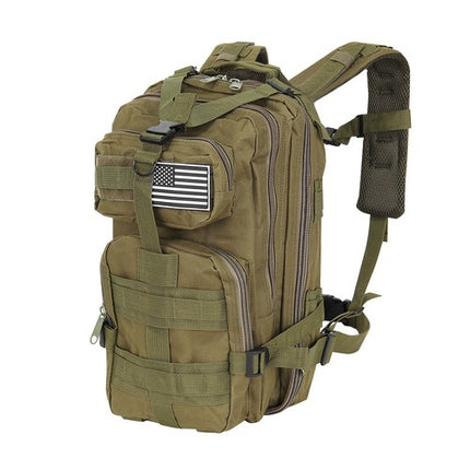 Trizand Militaire Survival Rugzak - 26 Liter - Groen - 44 x 28 x 16 cm