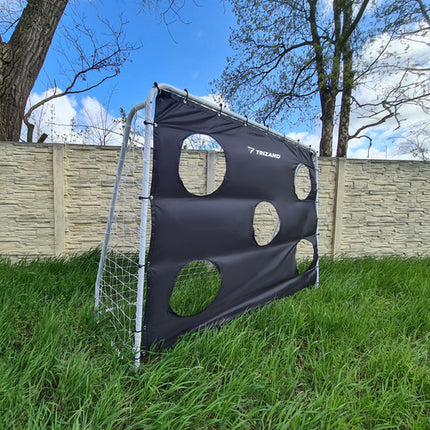 Trizand Voetbaldoel met Precisie-Mat - 240 x 170 cm - Staal