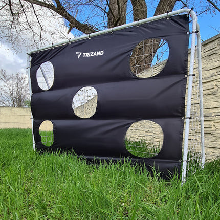 Trizand Voetbaldoel met Precisie-Mat - 240 x 170 cm - Staal
