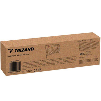 Trizand Voetbaldoel Set - Inclusief Bal, Pomp en Haringen - 120 x 80 cm