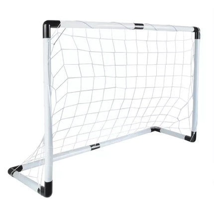Trizand Voetbaldoel Set - Inclusief Bal, Pomp en Haringen - 120 x 80 cm