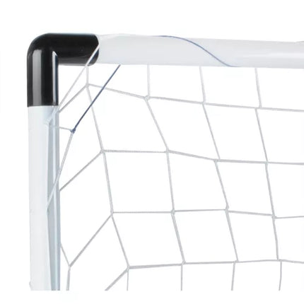 Trizand Voetbaldoel Set - Inclusief Bal, Pomp en Haringen - 120 x 80 cm