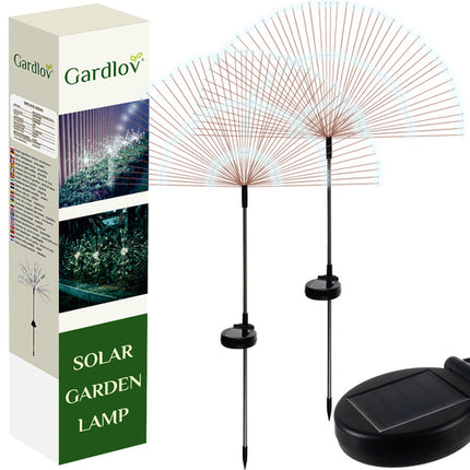 Gardlov Solar Paardenbloemlamp - 2 stuks - LED - Koud Wit